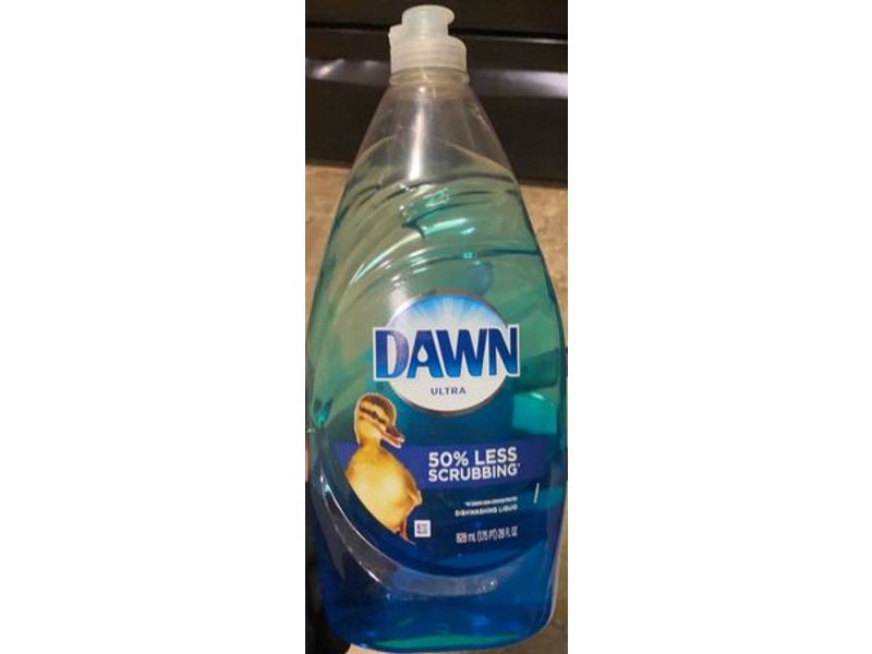 Dawn Ultra Dishwashing Liquid, 50% Less Scrubbing, 28 fl oz/828 mL