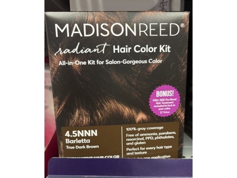 Madison Reed Hair Color Kit, 4.5NNN Barletta