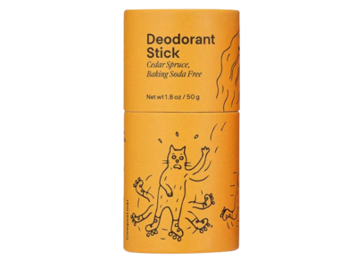 Meow Meow Tweet Deodorant Stick, Cedar Spruce, 1.8 oz/50 g