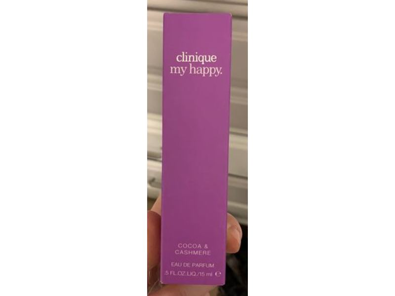 Clinique My Happy Eau De Parfum, Cocoa & Cashmere, 0.5 fl oz/15 ml