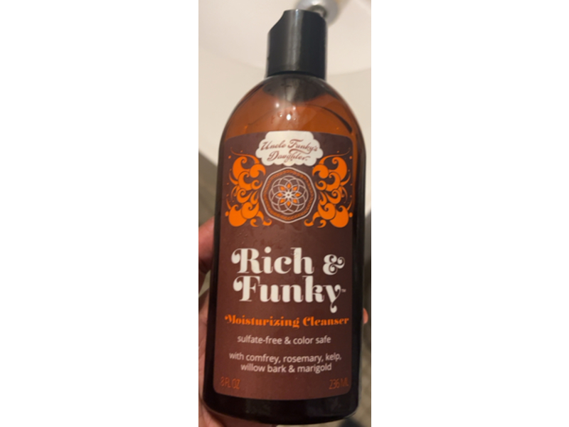 Uncle Funky's Daughter Rich & Funky Moisturizing Cleanser, 8 fl oz/236 mL