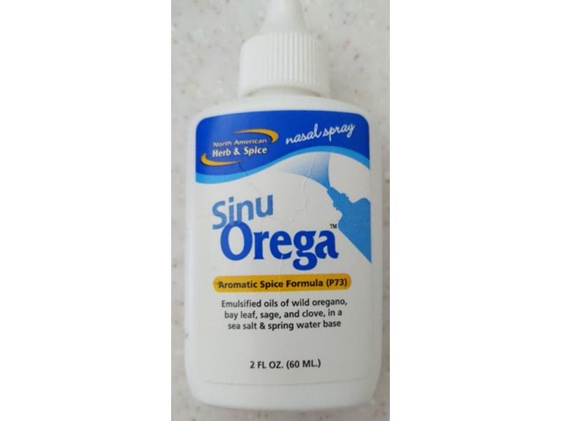 North American Herb & Spice Sinuorega, 2 fl oz/60 mL