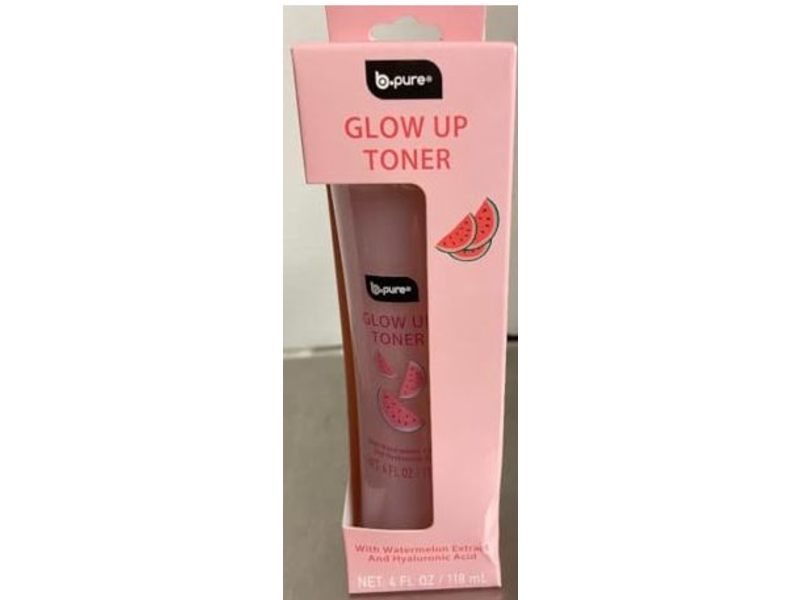 b.pure Glow Up Toner, Watermelon Extract & Hyaluronic Acid, 4 fl oz/118 mL