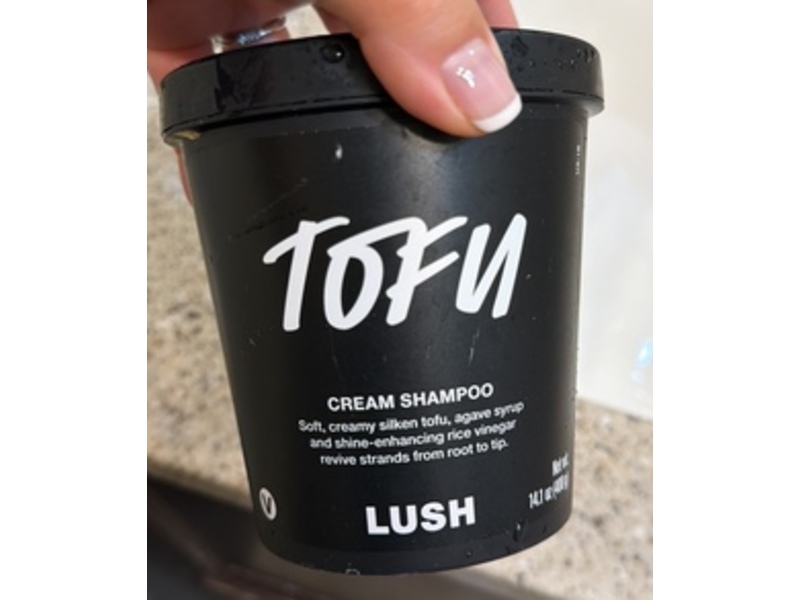 Lush Cream Shampoo, Tofu, 14.1 oz/400 g
