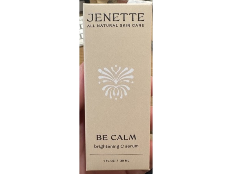Jenette Be Calm Brightening C Serum, 1 fl oz/30 mL