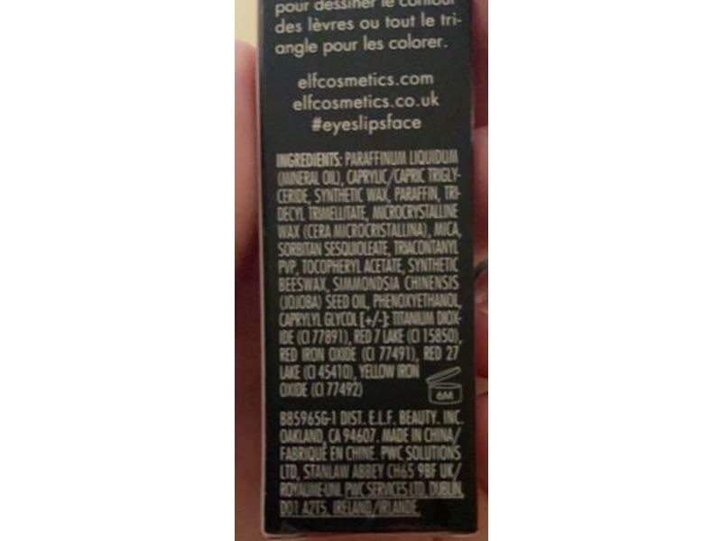 e.l.f. Love Triangle Lip Filler Liner, Hot Pink, 0.0007 oz/0.2 g