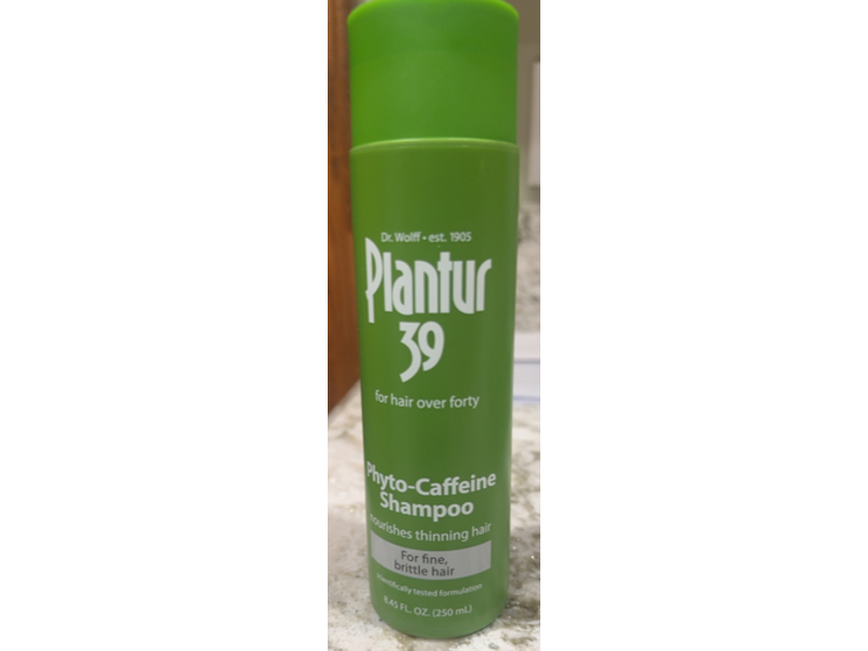 Dr Wolff Plantur 39 Shampoo, Phyto Caffeine, 8.45 fl oz/250 mL
