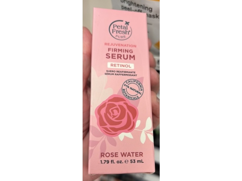 Petal Fresh Rejuvenation Retinol Firming Serum, Rose Water, 1.79 fl oz/53 mL
