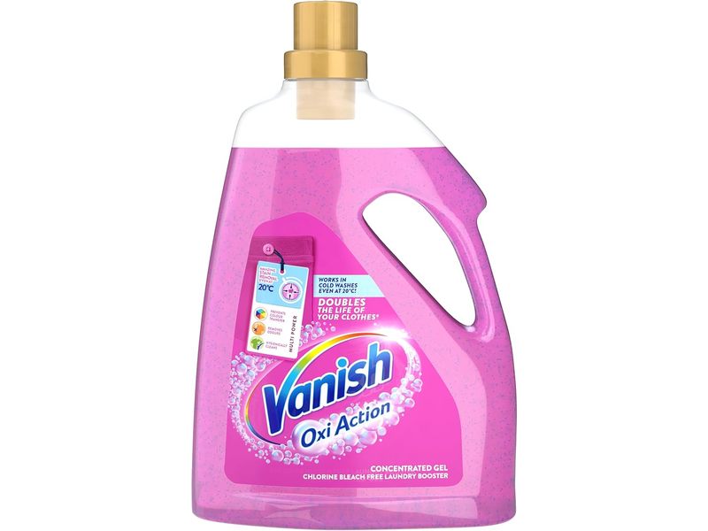 Vanish Oxi Action Chlorine Bleach Free Stain Remover Concentrated Gel, 2250 mL