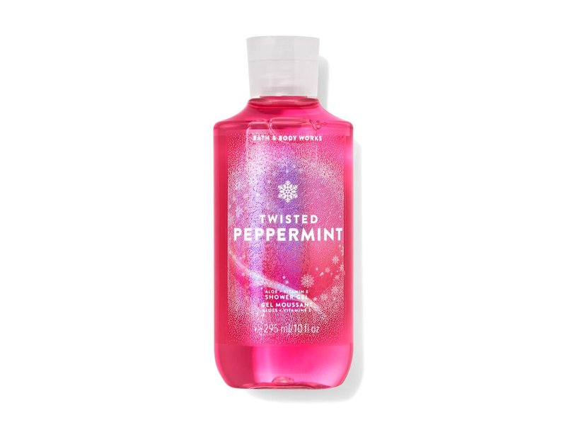 Bath & Body Works Twisted Peppermint Shower Gel, 10 fl oz (295 mL)