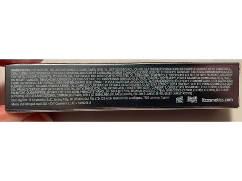 it Cosmetics Vitality Flush Lip-Softening Smooth Butter Gloss, News Anchor Blue, 0.11 fl oz/3.4 mL