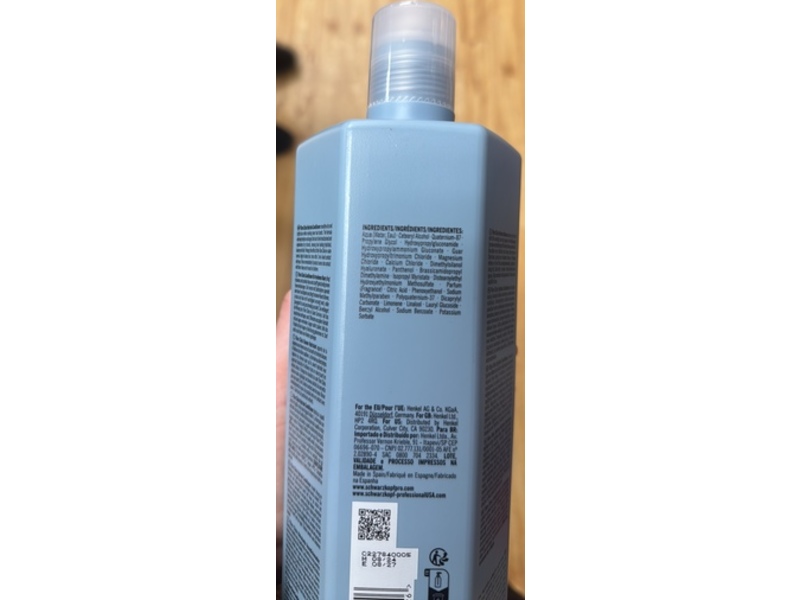 Schwarzkopf Professional Fibre Clinix Conditioner, 33.8 fl oz/1 L
