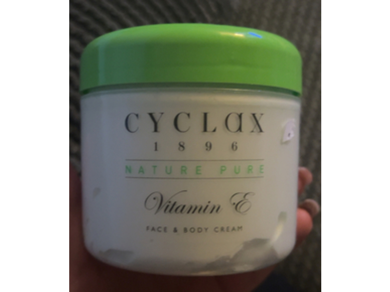 Cyclax Nature Pure Face & Body Cream, Vitamin E, 10.14 fl oz/300 mL