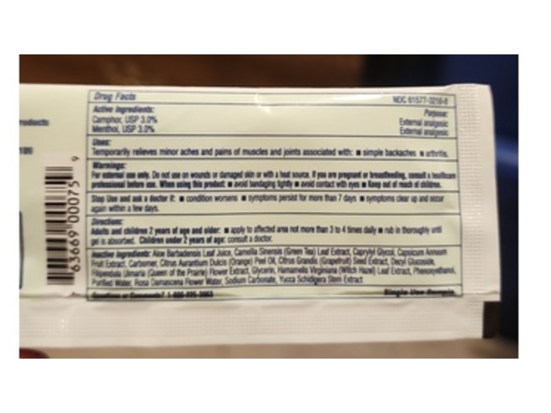 Sombra Warm Pain Relief Arthritis & Back Pain, 0.7 oz/2 g