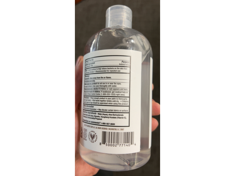 Soapbox 70% Alcohol Hand Sanitizer, 12 fl oz/354 mL
