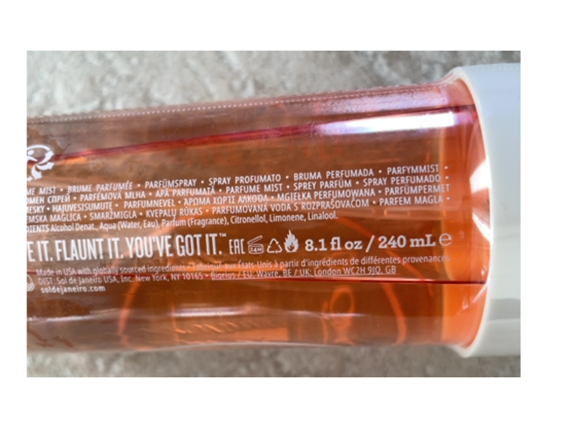 Sol De Janeiro Cheirosa Perfume Mist, 91, 8.1 fl oz/240 mL