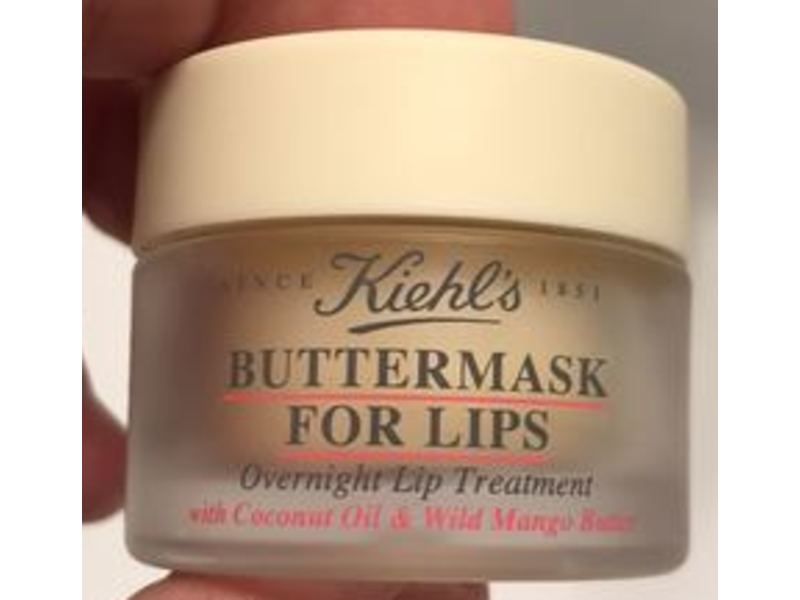 Kiehl's Since 1851 Buttermask Overnight Lip Treatment, Coconut Oil & Wild Magic Butter, 0.35 oz/10.4 mL