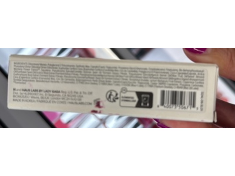 Haus Labs By Lady Gaga Color Fuse Glassy Blush Balm, Glassy Acai-Black Cherry, 0.18 oz/5 g
