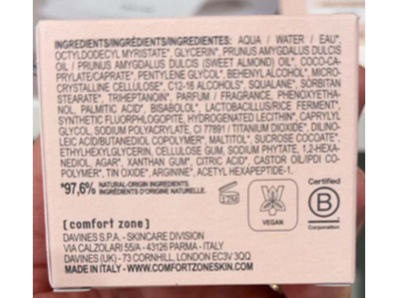 Comfort Zone Luminant Instant Illuminating Correcting Cream, 2.12 oz/60 mL