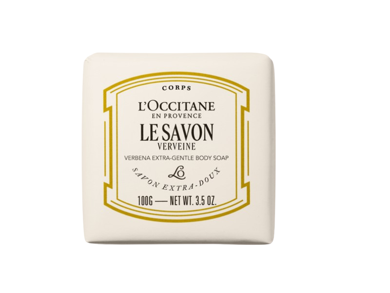Loccitane Le Savon Verbena Extra-Gentle Body Soap, Shea Verbena, 3.5 oz/100 g