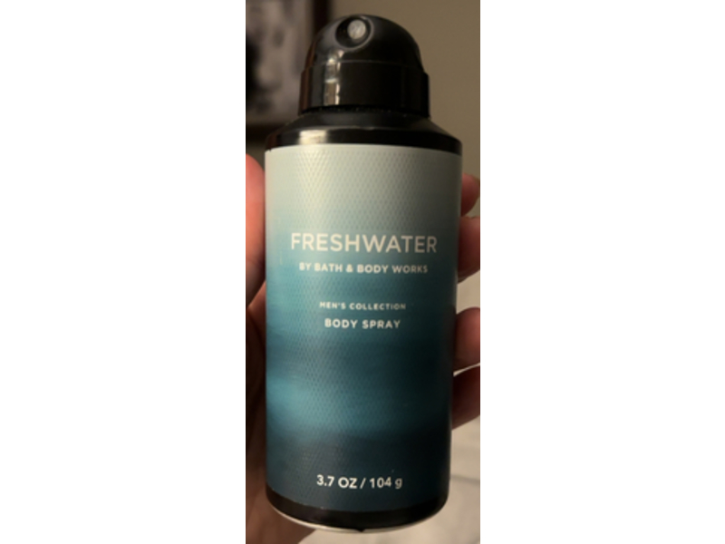 Bath & Body Works Body Spray, Freshwater, 3.7 oz/104 g