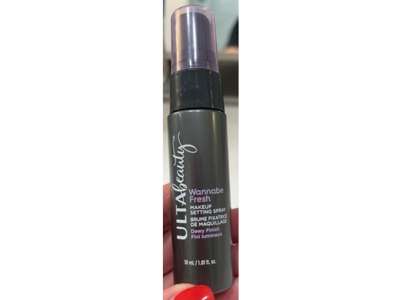 Ulta Beauty Wannabe Fresh Dewy Finish Makeup Setting Spray, 1.01 fl oz/30 mL