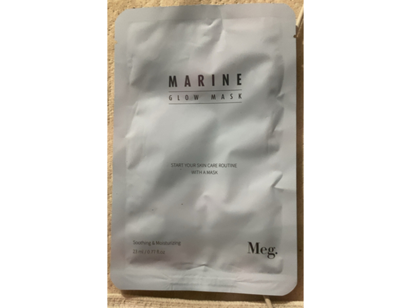 Meg Smoothing & Moisturizing Mask, Marine Glow, 0.77 fl oz/23 mL