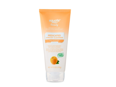 Equate Beauty Medicated Cleanser, Apricot, 6 oz/170 g