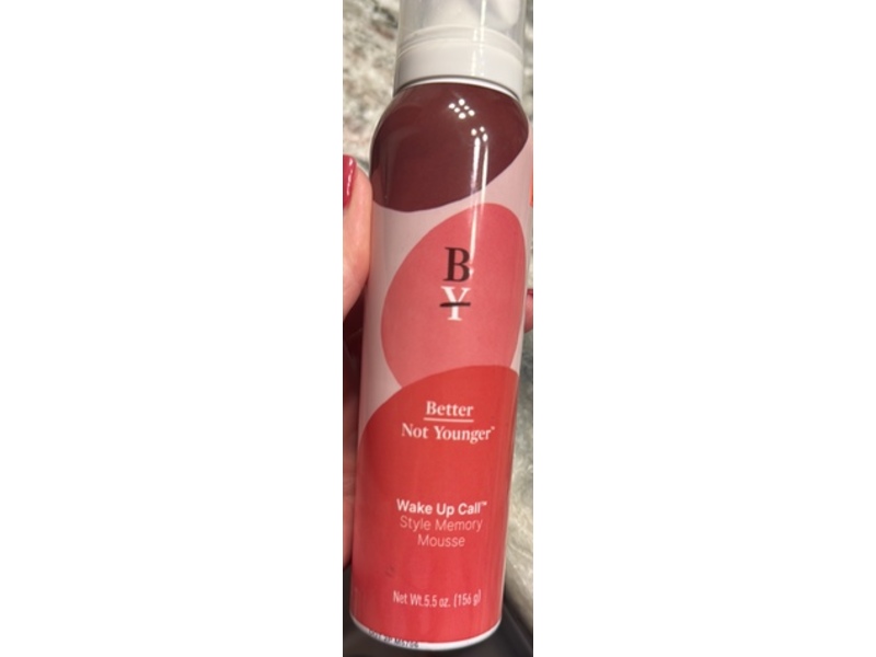 Better Not Younger Wake Up Call Volumizing Mousse, 5.5 fl oz/156 g