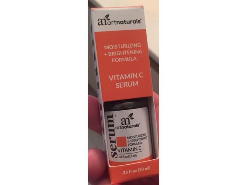 Artnaturals Vitamin C Serum, Moisturizing + Brightening Formula, 0.33 fl oz/10 mL