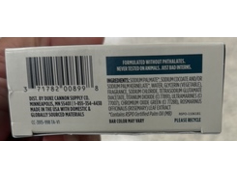 Duke Cannon Everlasting Puck Of Soap, Seawolf, 5 oz/141 g