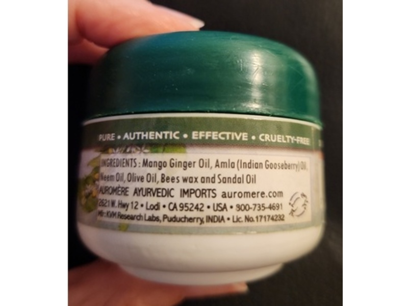 Auromere Ayurvedic Neem Balm, 2 oz/56 g