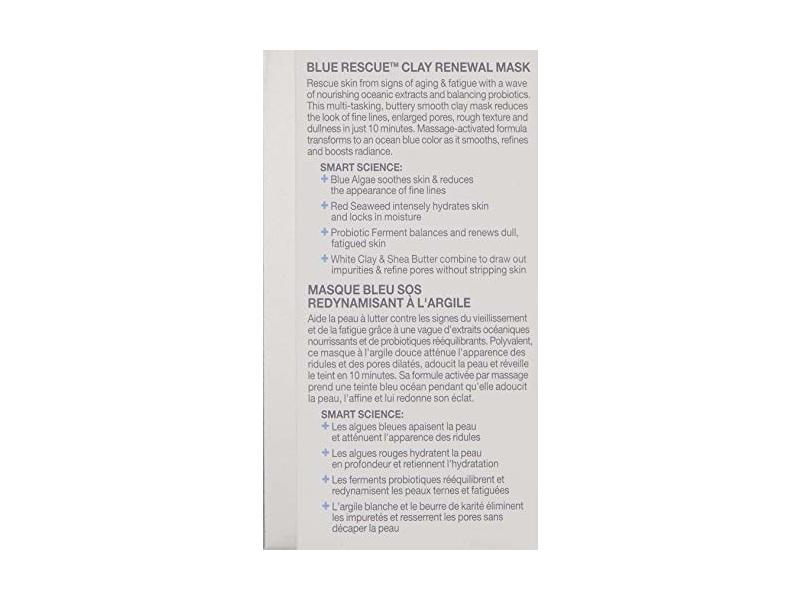 StriVectin Multi-Action Blue Rescue Clay Renewal Mask, 3.20 Fl. Oz.