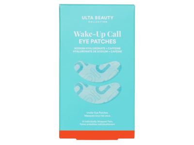 Ulta Beauty Collection Wake-Up Call Under Eye Patches, Sodium Hyaluronate + Caffeine, 10 Pairs