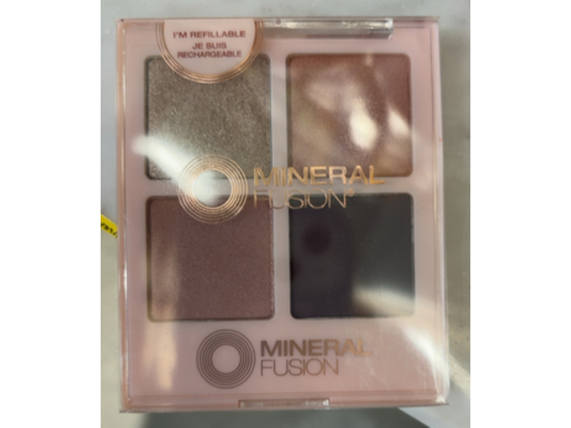 Mineral Fusion Refillable Eye Shadow Palette, Girls Night Out, 0.25 oz/7.2 g