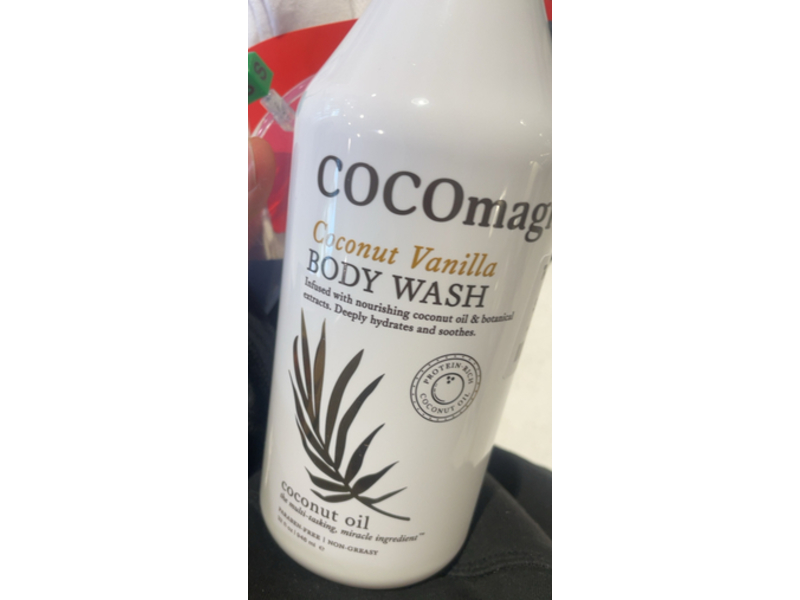 Cocomagic Body Wash, Coconut Vanilla, 32 fl oz/946 mL