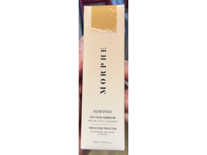 Morphe Filter Effect Soft-Focus Foundation, Tan 18, 0.94 fl oz/28 mL