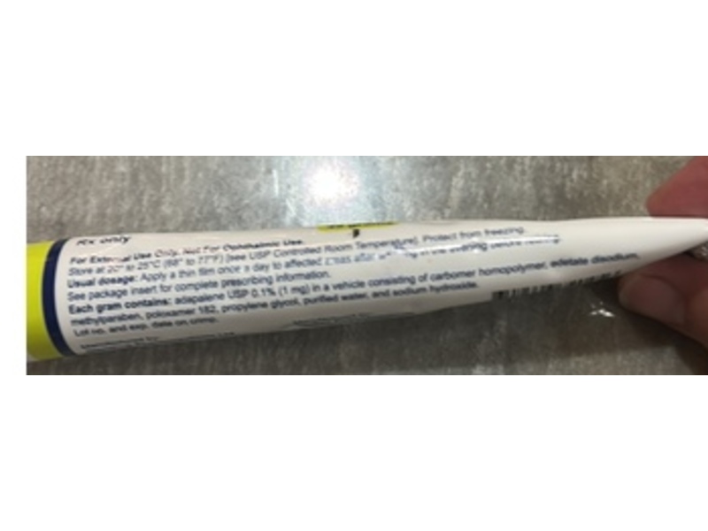 Adapalene Gel 0.1%, 45 g, PruGen Pharmaceuticals (Rx)