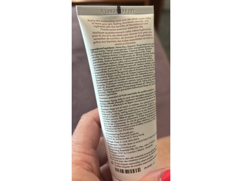 Young Living Firming Cream, Sandalwood Boswellia, 3.4 fl oz/100 mL