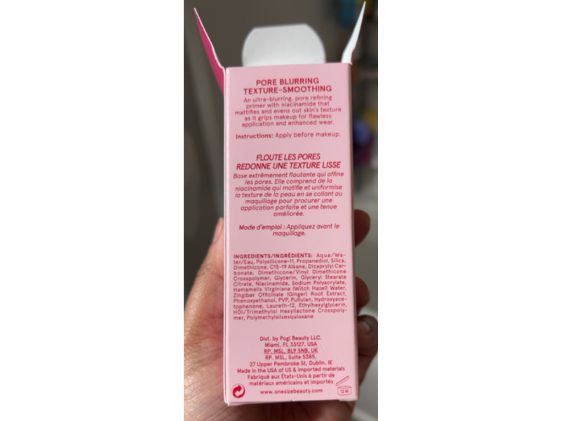 One / Size Secure The Blur Makeup Magnet Primer, 1.2 fl oz/35 mL