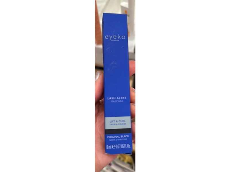 Eyeko Lash Alert Mascara, Original Black, 0.27 fl oz/8 mL