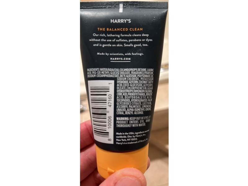 Harry's Body Wash, Redwood, 2 fl oz/60 mL