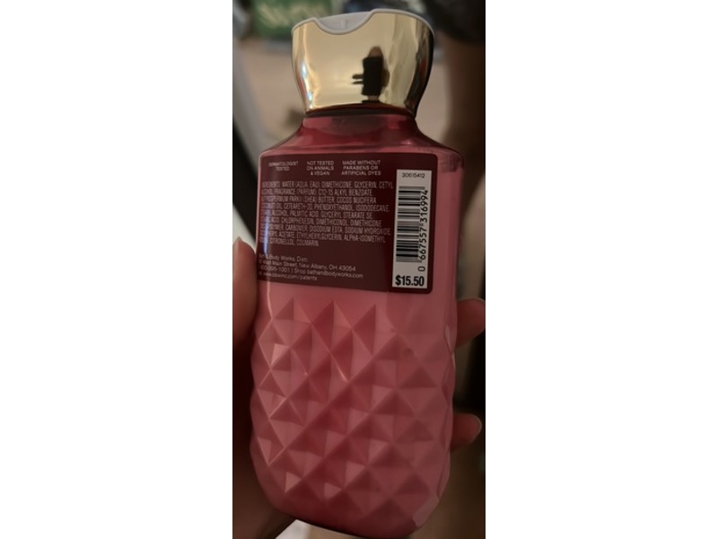 Bath & Body Works Daily Nourishing Body Lotion, Forever red, 8 fl oz/236 mL