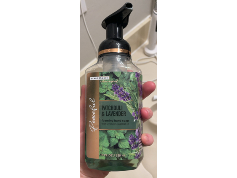 Scent Theory Nature Inspired Foaming Hand Soap, Patchouli & Lavender, 11 fl oz/325 mL