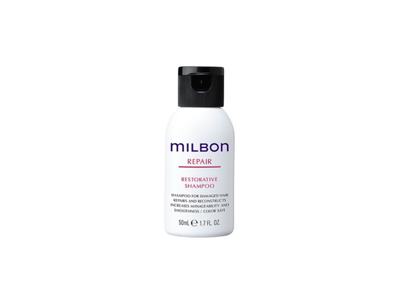 Milbon Repair Restorative Shampoo, 1.7 fl oz/50 mL