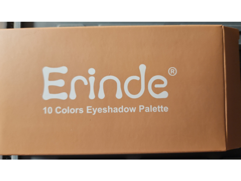 Erinde 10 Colors Eyeshadow Plaette, 05 Milk Tea, 0.71 oz