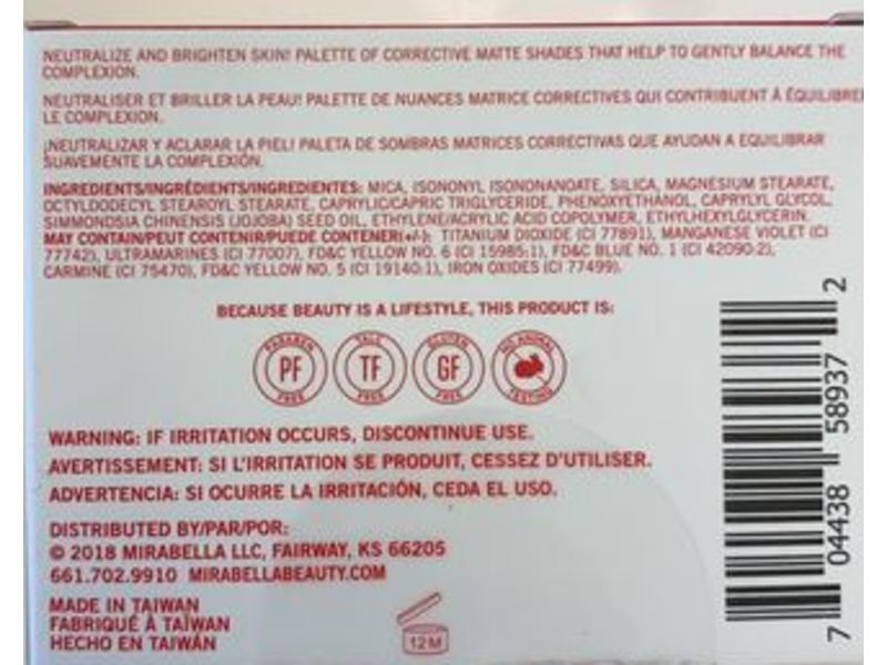 Mirabella Perfection + Correct­ Finishing Powder, 10g