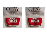 Olay Ultra Rich Hydrating Moisturizer, Shea Butter, Pro-Vitamin B5 & Peptides, 1.7 fl oz/48 g, Pack Of 2 - thumbnail 1