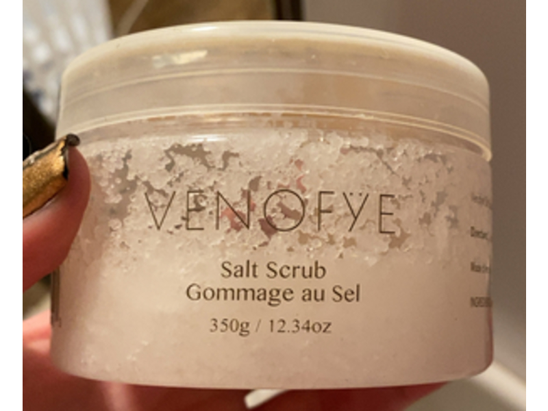 Venofye Salt Scrub, 12.34 oz/350 g