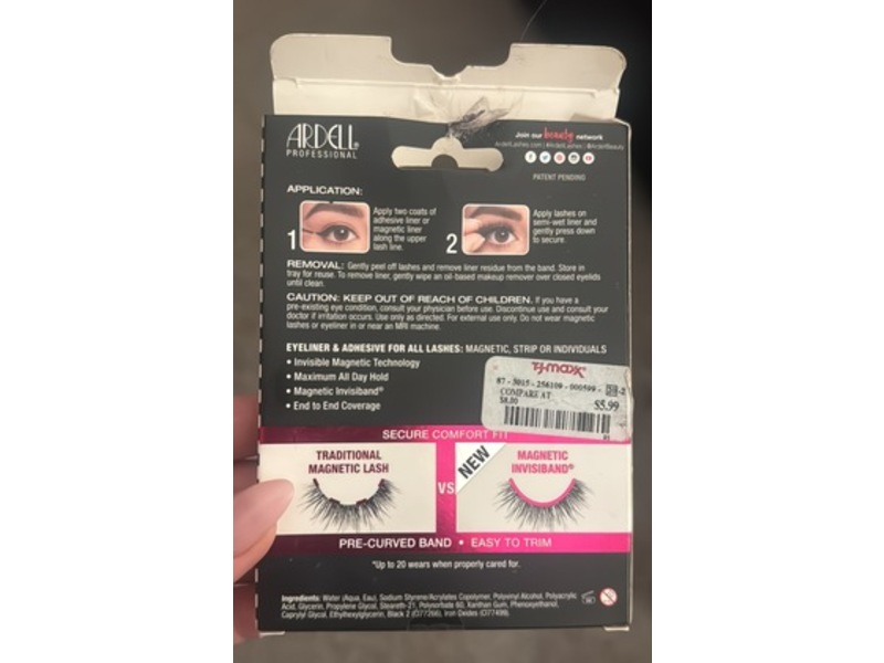 Ardell Magnetic Fauxmink MegaHold Liquid Liner & Lash, 820